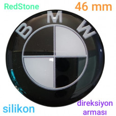 BMW SİYAH/BEYAZ 46 MM DİREKSİYON ARMASI