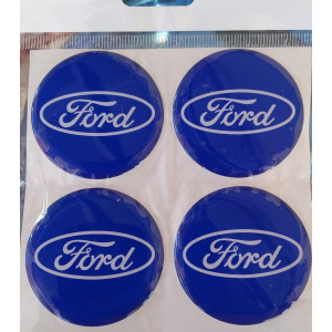 Ford Plasto (damla) Yapıştırma Jant Göbeği 4'lü 56 mm