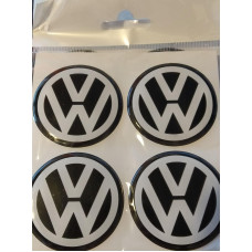 VW Plasto (damla) Yapıştırma Jant Göbeği 4'lü 50 mm