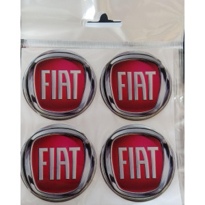 Fiat Plasto (damla) Yapıştırma Jant Göbeği 4'lü 50 mm