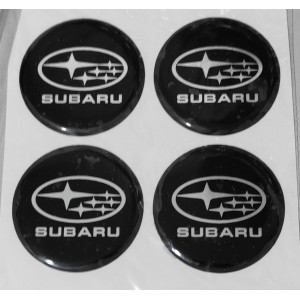 SUBARU Metalize Plasto (damla) Yapıştırma Jant Göbeği 4'lü 56 mm