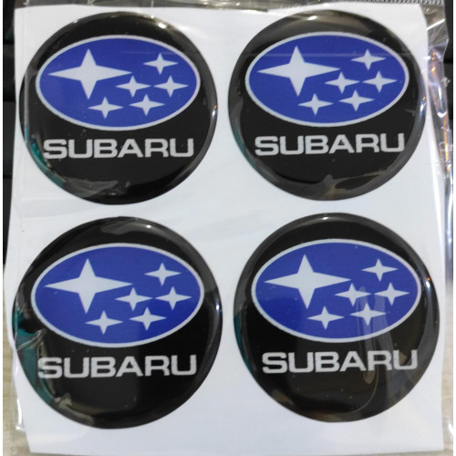 SUBARU Plasto (damla) Yapıştırma Jant Göbeği 4'lü 56 mm