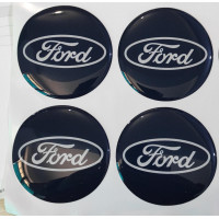 Ford Plasto (damla) Yapıştırma Jant Göbeği 4'lü 77 mm