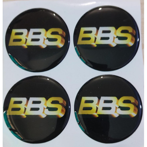 BBS Plasto (damla) Yapıştırma Jant Göbeği 4'lü 65 mm