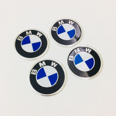 Bmw Alüminyum Yapıştırma Jant Göbeği 4'lü 60mm