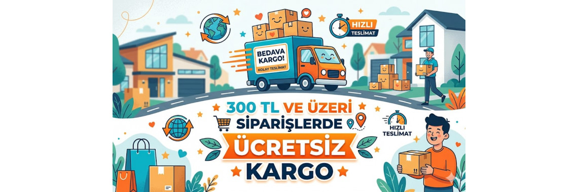 ÜCRETSİZ KARGO