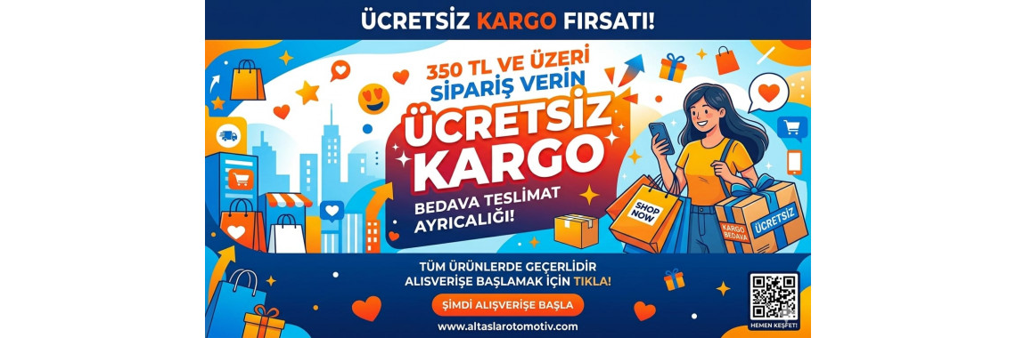 ÜCRETSİZ KARGO
