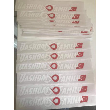 Qashqai Family Team Grup Üyelik Etiketi (bayraklı)