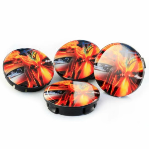 Burn Tuning Damla Geçme Jant Göbeği 4'lü  dış 60mm iç 55mm