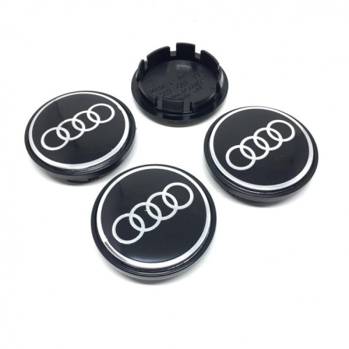 Audi Metal Geçme Jant Göbeği 4'lü 55/65mm