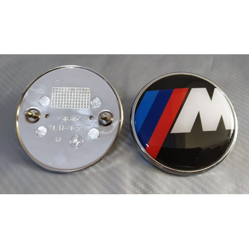 Bmw M/// 82mm Ön Kaput Arma Ön Logo Bmw Amblem Silikon Kaplama