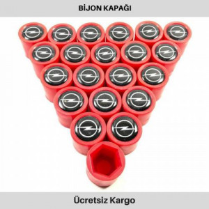 OPEL Bijon Kapağı Geçme Silikon Bijon Kapağı 20 adet