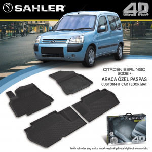 Citroen Berlingo 2008+   4.5D Araca özel Paspas (ücretsiz Kargo)