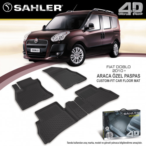 Fiat Doblo 2010+   4.5D Araca özel Paspas (ücretsiz Kargo)