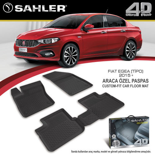 Fiat Egea (Tipo) 2015+   4.5D Araca özel Paspas (ücretsiz Kargo)