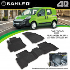 Fiat Fiorino 2007+   4.5D Araca özel Paspas (ücretsiz Kargo)