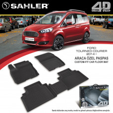 Ford Tourneo Courier 2014+   4.5D Araca özel Paspas (ücretsiz Kargo)