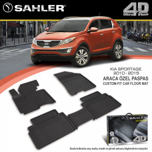 Kia Sportage 2010-2015   4.5D Araca özel Paspas (ücretsiz Kargo)