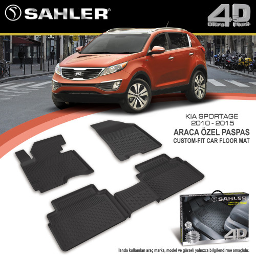 Kia Sportage 2010-2015   4.5D Araca özel Paspas (ücretsiz Kargo)