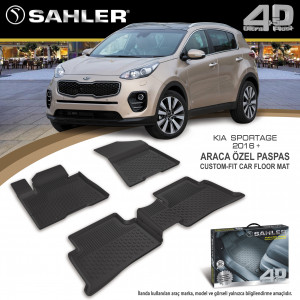 Kia Sportage 2016+   4.5D Araca özel Paspas (ücretsiz Kargo)
