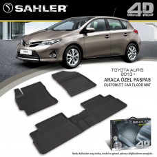 Toyota Auris 2013+   4.5D Araca özel Paspas (ücretsiz Kargo)