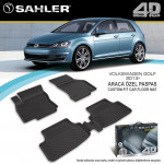 Vw Golf7 2013+   4.5D Araca özel Paspas (ücretsiz Kargo)