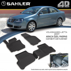 VW Jetta 2005-2010   4.5D Araca özel Paspas (ücretsiz Kargo)